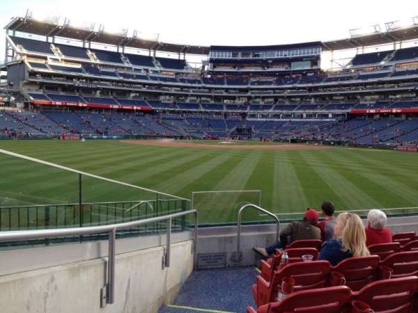 Nationals Park, section: 100, row: G, seat: 36