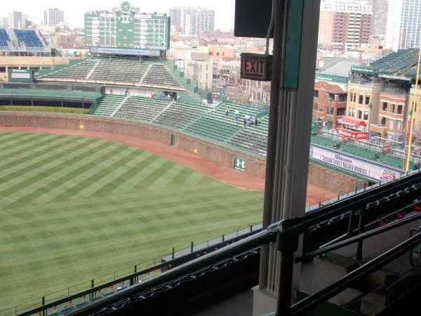 Wrigley Field, section: 426R, row: 4, seat: 12