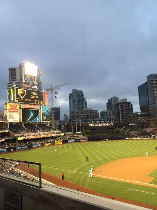 Petco Park, section: 206, row: 2, seat: 17
