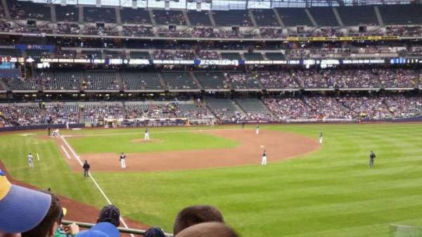 American Family Field, section: 206, row: 5, seat: 14