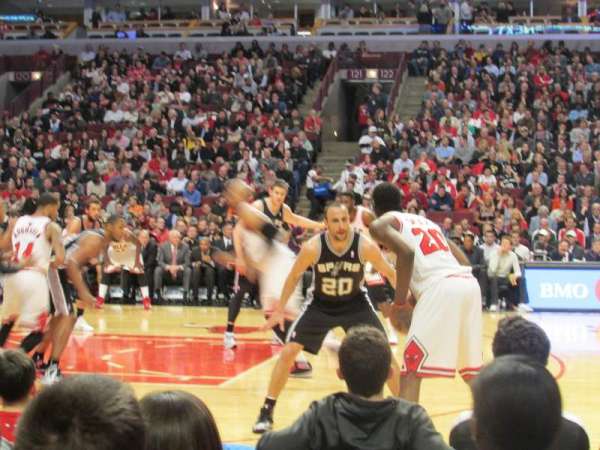 United Center, section: 112, row: 2, seat: 10