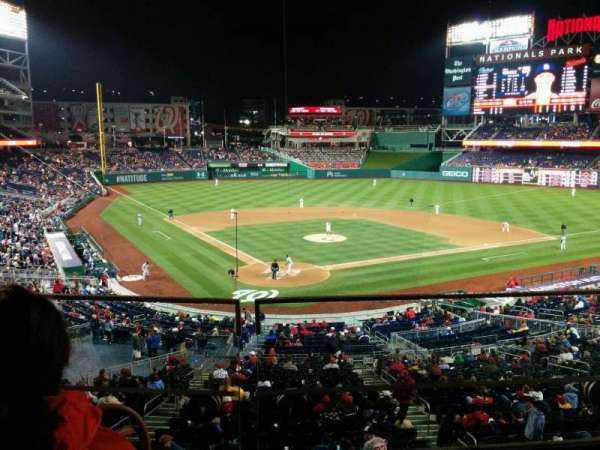 Nationals Park, section: 215, row: B, seat: 6