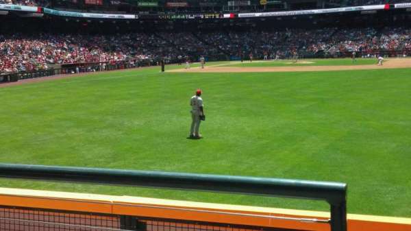 Chase Field, section: 102, row: 15, seat: 20