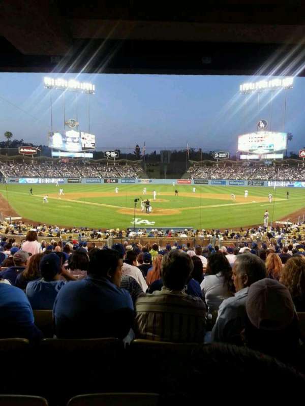 Dodger Stadium, section: 2FD, row: W, seat: 15