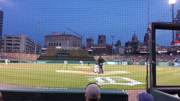 Comerica Park, section: 128, row: 4, seat: 4