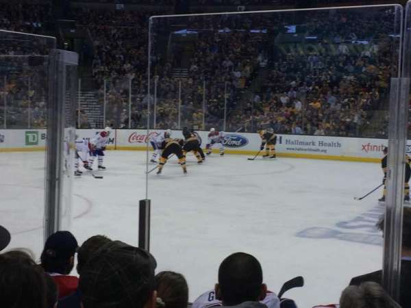 TD Garden, section: 2, row: 6, seat: 7