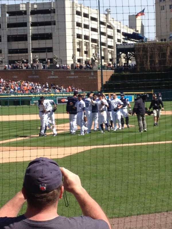 Comerica Park, section: 125, row: 6, seat: 3