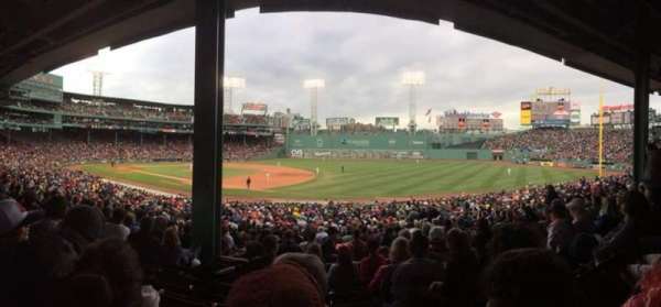 Fenway Park, section: Grandstand 12, row: 06, seat: 10