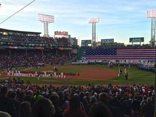 Fenway Park, section: Grandstand 14, row: 06, seat: 06