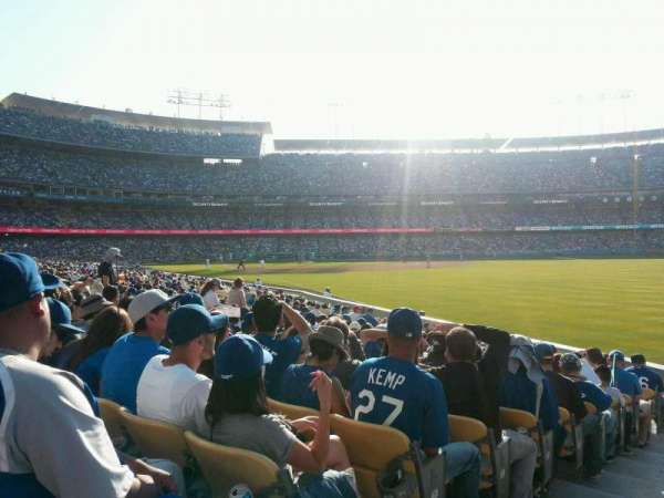 Dodger Stadium, section: 48FD, row: M, seat: 1