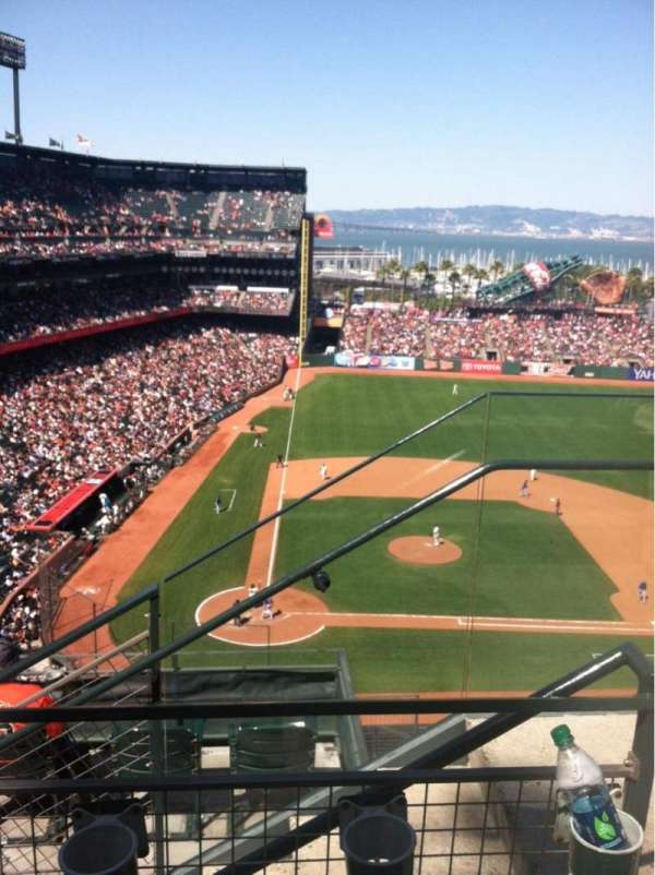 Oracle Park, section: VR311, row: 2, seat: 2