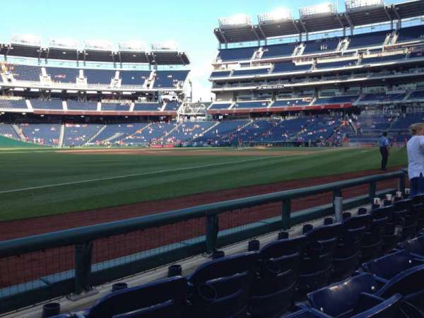 Nationals Park, section: 111, row: C, seat: 16