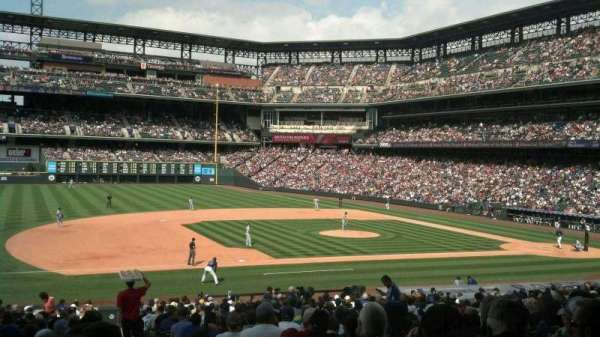 Coors Field, section: 141, row: 34, seat: 1