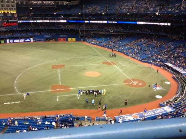 Rogers Centre, section: 530, row: 1, seat: 15