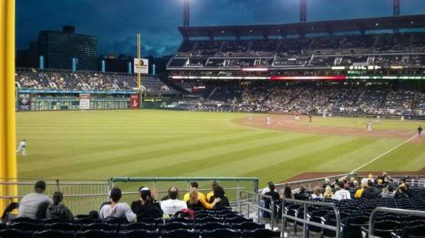 PNC Park, section: 132, row: u, seat: 3