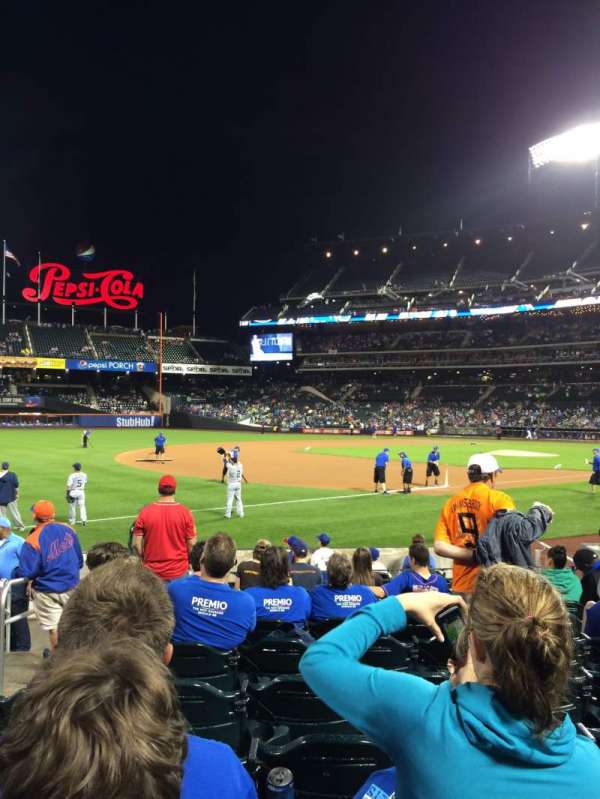 Citi Field, section: 125, row: 8, seat: 16