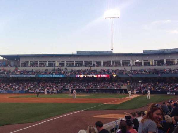 Fifth Third Field, section: 101, row: G, seat: 7