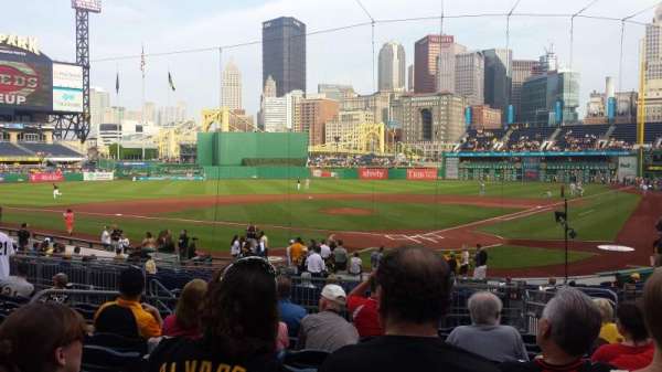 PNC Park, section: 117, row: K, seat: 17