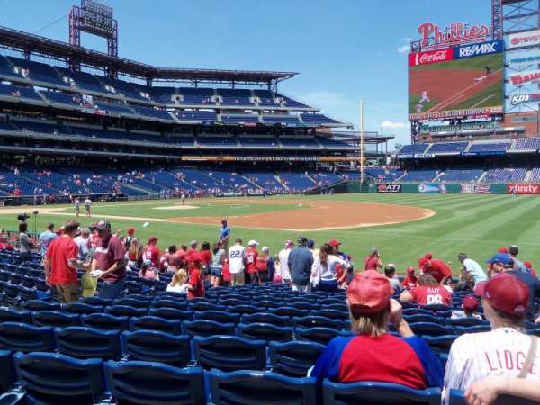 Citizens Bank Park, section: 113, row: 15, seat: 7
