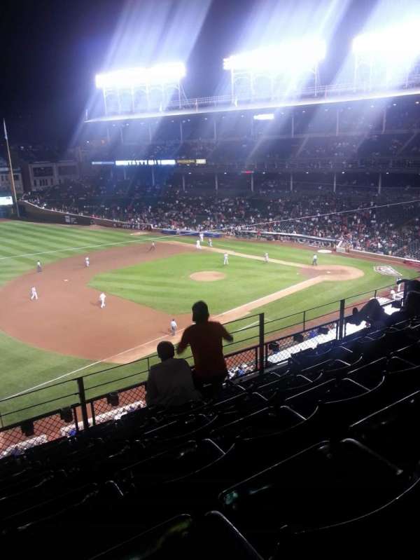 Wrigley Field, section: 307L, row: 6, seat: 18