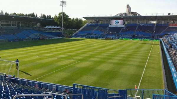 Stade Saputo, section: 129, row: S, seat: 6