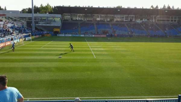 Stade Saputo, section: 126, row: J, seat: 10