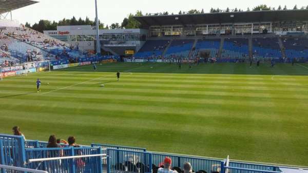 Stade Saputo, section: 124, row: O, seat: 14