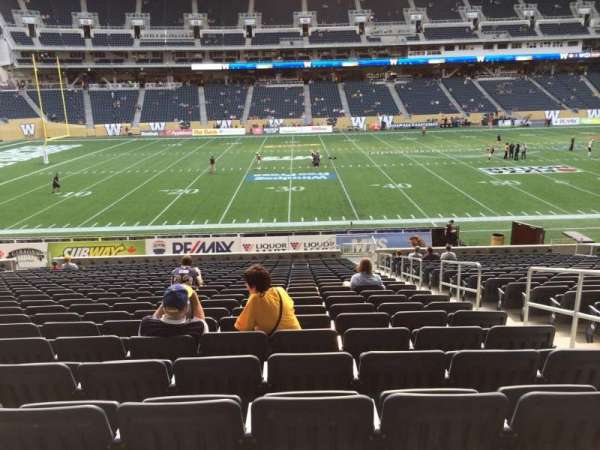 Princess Auto Stadium, section: 110, row: 24, seat: 4