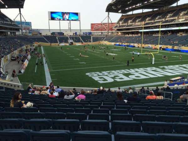 Princess Auto Stadium, section: 121, row: 23, seat: 9