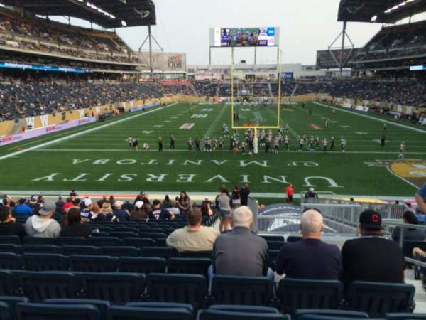 Princess Auto Stadium, section: 141, row: 24, seat: 3