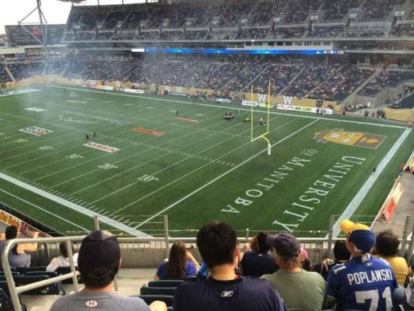 Princess Auto Stadium, section: 201, row: 7, seat: 3