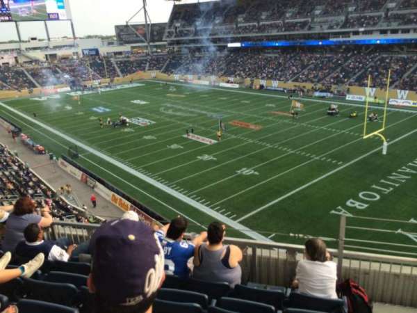 Princess Auto Stadium, section: 202, row: 5, seat: 1