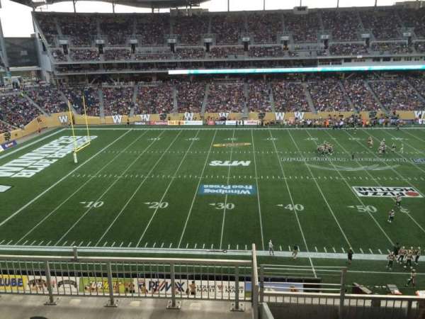 Princess Auto Stadium, section: 210, row: 6, seat: 1