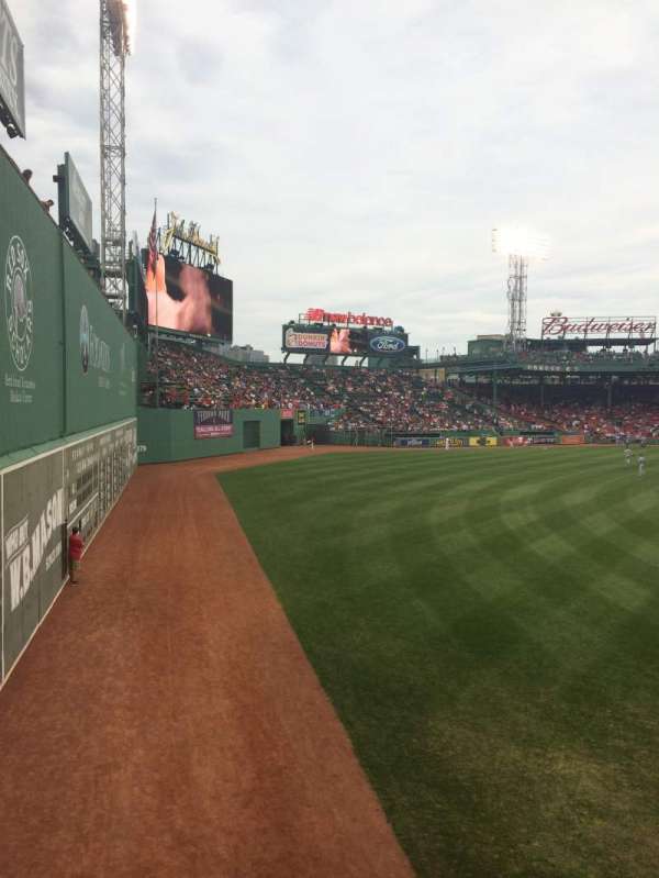 Fenway Park, section: Loge box 165, row: PP, seat: 12