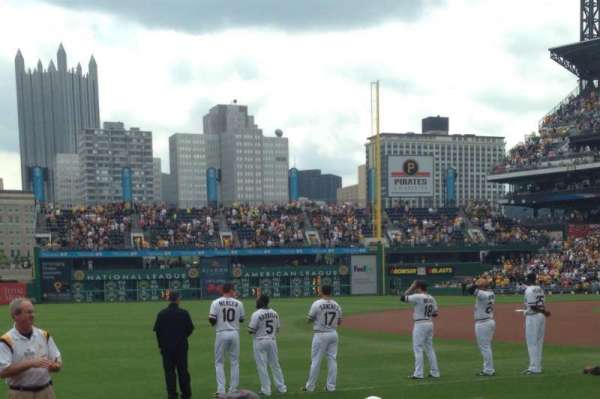 PNC Park, section: 27, row: F, seat: 10