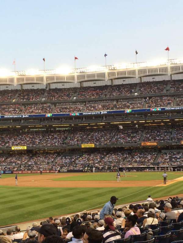 Yankee Stadium, section: 130, row: 18, seat: 19