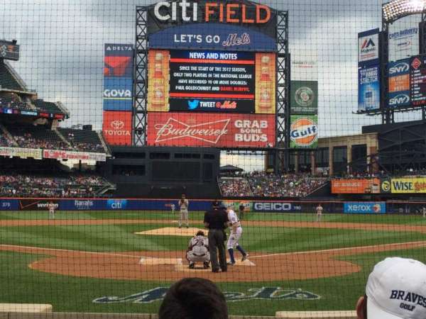 Citi Field, section: D, row: 5, seat: 5