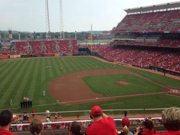 Great American Ball Park, section: 416, row: E, seat: 16