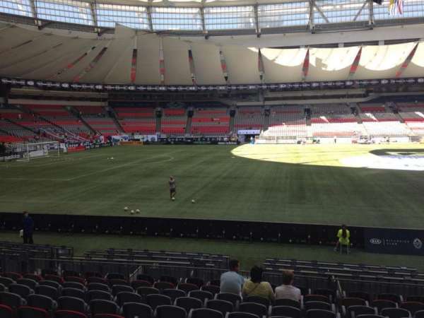 BC Place, section: 342, row: L, seat: 106