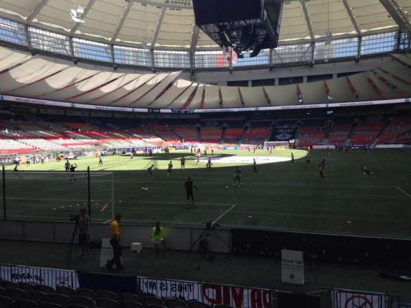 BC Place, section: 253, row: F, seat: 101