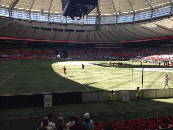 BC Place, section: 229, row: F, seat: 1
