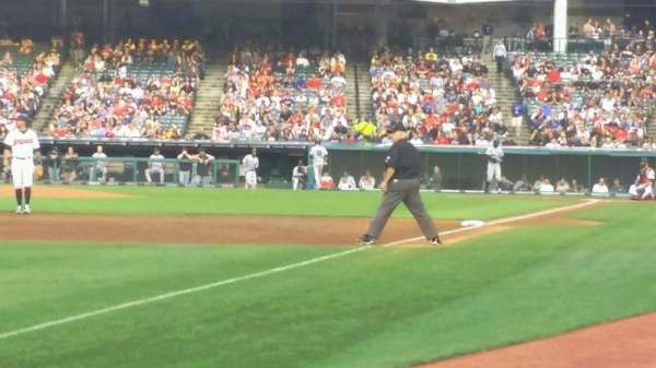Progressive Field, section: 175, row: B, seat: 4