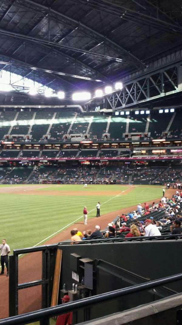 Chase Field, section: 136, row: 26, seat: 18