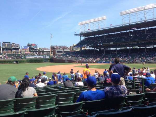 Wrigley Field, section: 108, row: 3, seat: 2