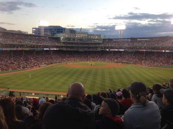 Fenway Park, section: Bleacher 38, row: 33, seat: 8