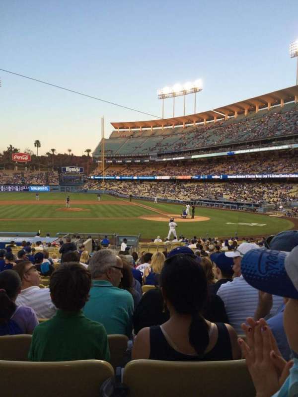 Dodger Stadium, section: 15FD, row: S, seat: 3