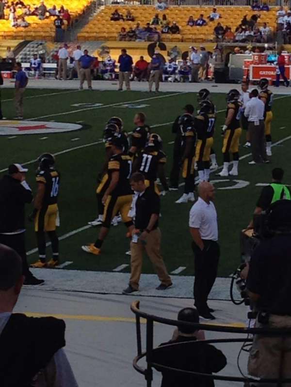 Acrisure Stadium, section: 136, row: K, seat: 12