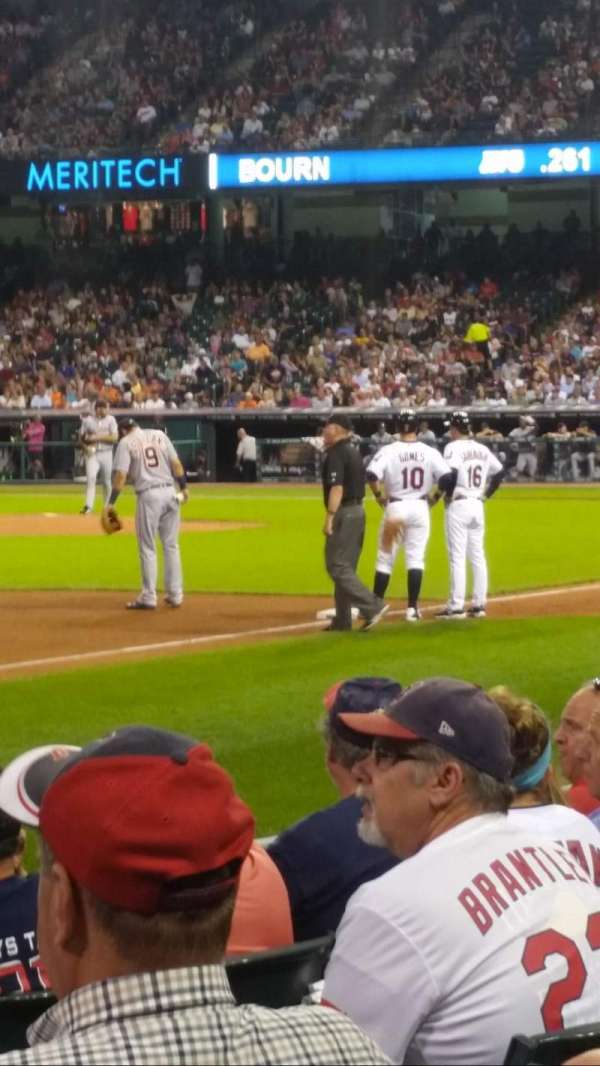 Progressive Field, section: 169, row: g, seat: 5
