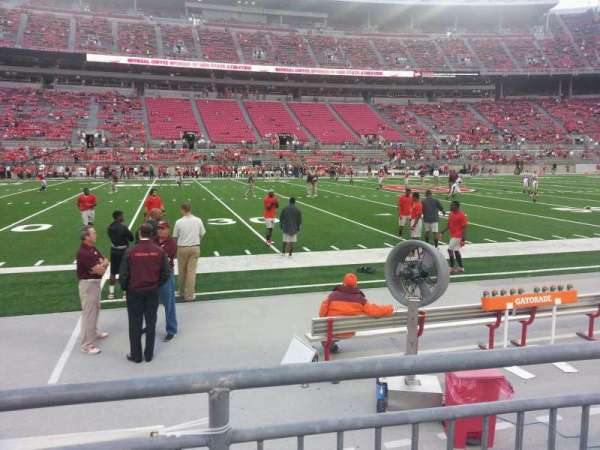 Ohio Stadium, section: 24aa, row: 2, seat: 11