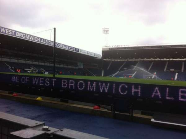 The Hawthorns, section: Smethwick End, row: D, seat: 24